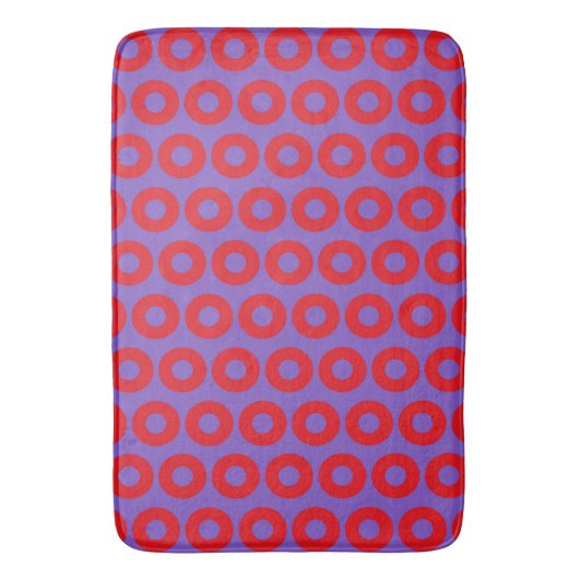Tapis De Bain Poisson Donut Bath Mat (devant Vertical)