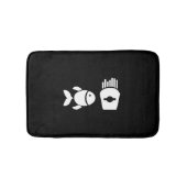 Tapis De Bain Poisson Et Chips (Devant)