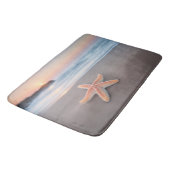 Tapis De Bain Poisson étoilé sur la plage (Angle)
