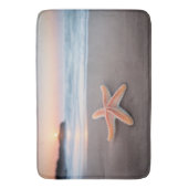 Tapis De Bain Poisson étoilé sur la plage (devant Vertical)