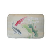 Tapis De Bain Poisson Koi avec Lotus (Devant)