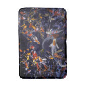 TAPIS DE BAIN POISSON KOI EN FLEURS (Devant (Vertical))