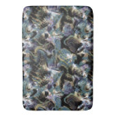 Tapis De Bain Poisson marbré (devant Vertical)