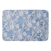 Tapis De Bain poisson mirage bleu (Devant)