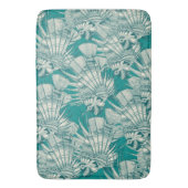Tapis De Bain poisson mirage turquoise (devant Vertical)