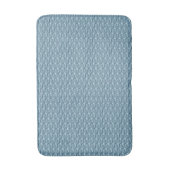 Tapis De Bain Poisson Motif ardoise bleu mat (Devant (Vertical))