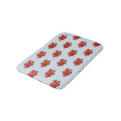 Tapis De Bain Poisson Orange Clowfish Motif (Angle)