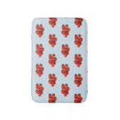 Tapis De Bain Poisson Orange Clowfish Motif (Devant (Vertical))