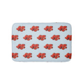 Tapis De Bain Poisson Orange Clowfish Motif (Devant)