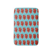 Tapis De Bain Poisson Orange Clowfish Motif (Devant (Vertical))