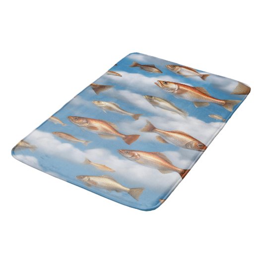 Tapis De Bain Poisson pluvieux (Angle)