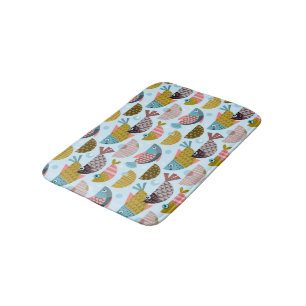 Tapis De Bain Poisson rétro