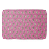 Tapis De Bain Poisson rose (Devant)