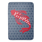 Tapis De Bain Poisson rouge Koi (devant Vertical)