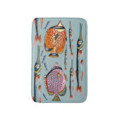 Tapis De Bain Poisson tropical (Devant (Vertical))