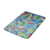 Tapis De Bain Poisson tropical (Angle)