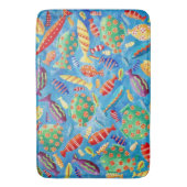 Tapis De Bain Poisson tropical Vie marine sous-marine (devant Vertical)