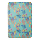 Tapis De Bain Poissons et coraux tropicaux (devant Vertical)