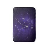 Tapis De Bain Poissons pourpres Zodiac | Horoscope d'astrologie  (Devant (Vertical))