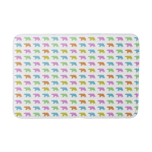 Tapis De Bain Polar Bear Bath Mat (Devant)