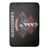 Tapis De Bain Pole en barbier ailé Personnaliser (devant Vertical)