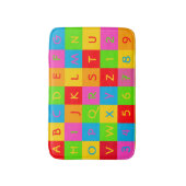 Tapis De Bain Police classique de gargouille de tapis d'alphabet (Devant (Vertical))