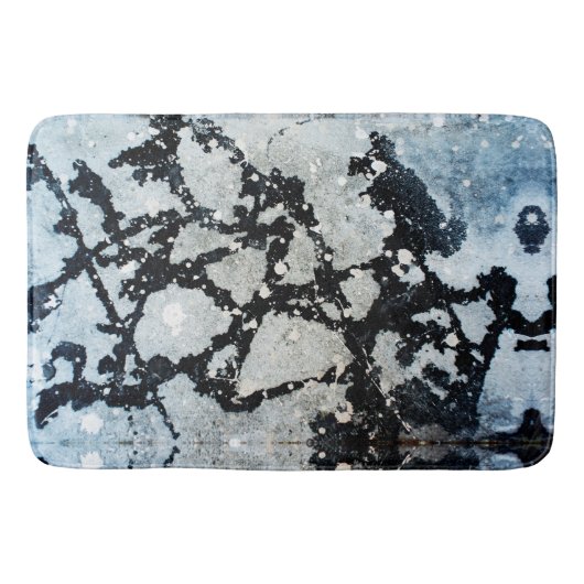 Tapis De Bain Pollock Style Stains Béton Urbain Loft do-it-yours (Devant)