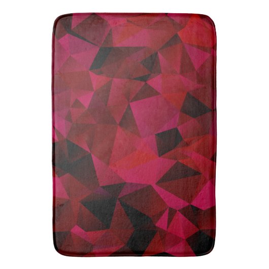 Tapis De Bain polygonaux, triangles (devant Vertical)