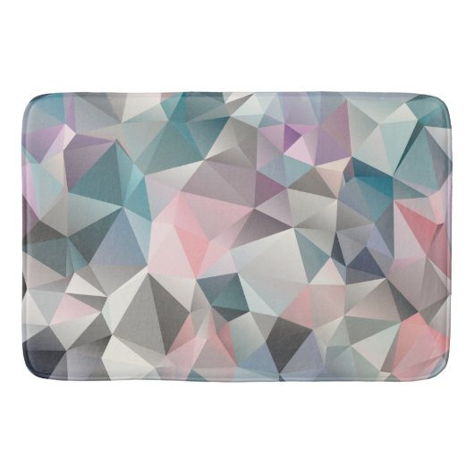 Tapis De Bain polygonaux, triangles (Devant)
