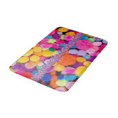 Tapis De Bain Pom Poms Salle De Bains Mat (Angle)