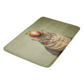 Tapis De Bain Pomme de chat (Angle)