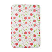Tapis De Bain Pommes rouges et vertes (Devant (Vertical))