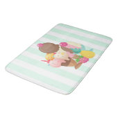 Tapis De Bain Poncs de crème glacée avec arrosages (Angle)