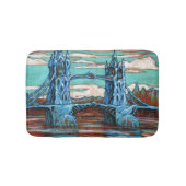 Tapis De Bain Pont croissant dans une ville d'imaginaires (Devant)