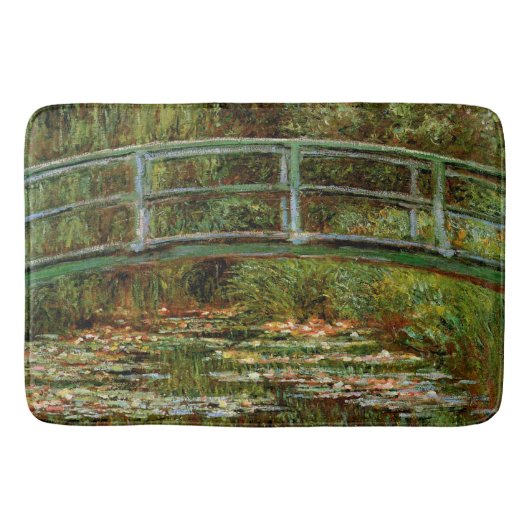Tapis De Bain Pont français de Monet Giverney (Devant)