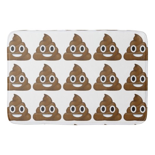 Tapis De Bain Poop émoji (Devant)