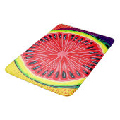 Tapis De Bain Pop Art de la pastèque (Angle)
