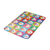 Tapis De Bain Pop Art Hamsters Bain Mat (Angle)