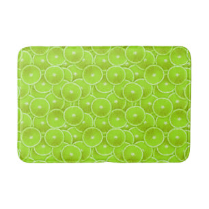 Tapis De Bain Pop Art Lime Slices