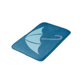 Tapis De Bain Pop Art Parapluie bleu (Angle)