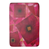 Tapis De Bain Poppies rouges Abstraites (devant Vertical)