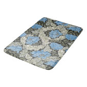 Tapis De Bain Poppies sauvages bleues William Morris (Angle)