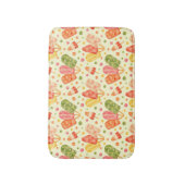 Tapis De Bain Popsicles colorés d'aquarelle (Devant (Vertical))