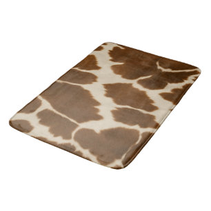 Tapis De Bain Populaire Vache Faux Cuir Elégante Collection