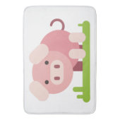 Tapis De Bain Porcelet Rose Joyeux (devant Vertical)