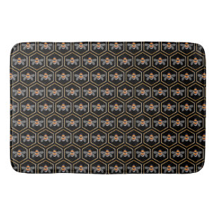 Tapis De Bain Porte-miel et abeilles