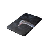 Tapis De Bain portrait d'autruche (Angle)