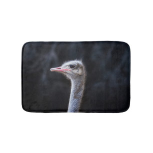 Tapis De Bain portrait d'autruche