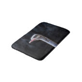 Tapis De Bain portrait d'autruche (Angle)