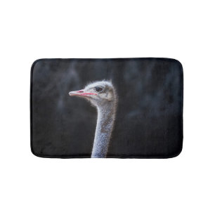 Tapis De Bain portrait d'autruche